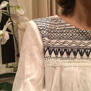 Francesca’s Embroidered Blouse